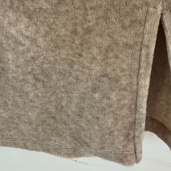 VTG Soft Surroundings Women’s XS Cable knit Velour Sweater Classic Cozy Winter - Picture 7 of 9